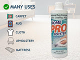 Professional Spot Remover for Carpets, Rugs, Clothes, Upholstery&Mattress - Home Pro, 12 FL OZ