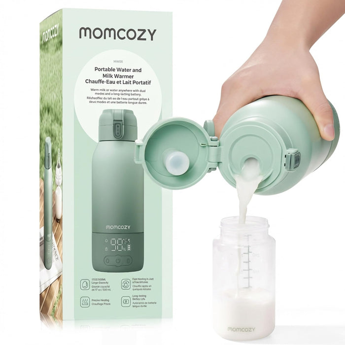Momcozy Portable Bottle Warmer for Breast Milk, Baby Travel Essentials