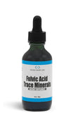 Fulvic Acid Trace Minerals Supplement - 169 Servings - Humic Acid Multimineral Electrolyte Liquid Drops - Bioavailable Extract