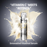 PRIMERA Youth Radiance Vitatinol Serum - Retinol, Vitamin A, Vitamin C, Skin Care, Moisturizing, Shiny, Elastic, Lifting, Korean Cosmetics, 0.5 oz (15 g).
