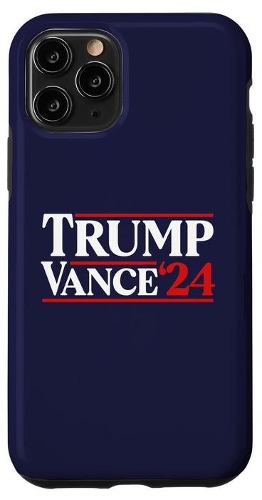 iPhone 11 Pro Trump Vance 2024 Donald Trump J.D. Vance For President Case