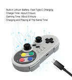 Wireless Pro Game Controller for Nintendo Switch Lite/OLED Rechargeable Classic Gamepad Portable Gaming Joystick Retro Remote Joypad with Motion Sensing,Dual Vibration,Turbo & Screenshot Function