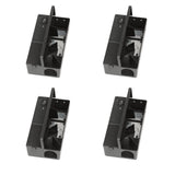 Victor M2524S Electronic Mouse Trap (Pack of 4), 4 Pack, Black