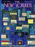 New York Puzzle Company - New Yorker City Advent Calendar - 1000 Piece Challenging Jigsaw Puzzle For Adults by Ilonka Karasz