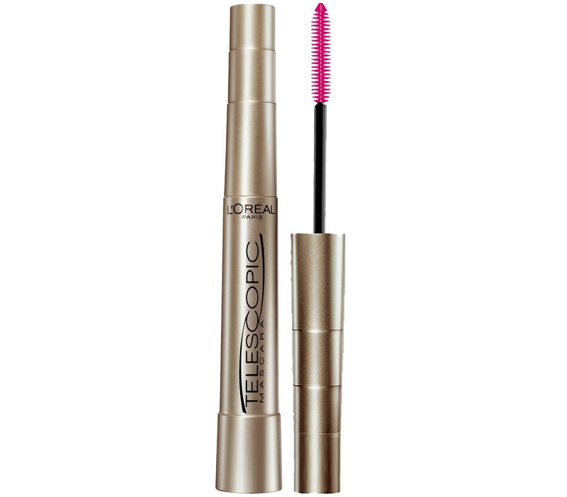 L'OREAL PARIS Telescopic Original Mascara - Blackest Black, 0.27 fl oz (1 count)