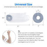 COMFYTHERA Waterproof Arm Cast Cover for Shower Hand Wound Protector Bath Adult Watertight Cast Bag Showering for Surgery Bandage Broken Hand,Wrist,Finger, Elbow Reusable Durable (B-Short Arm)