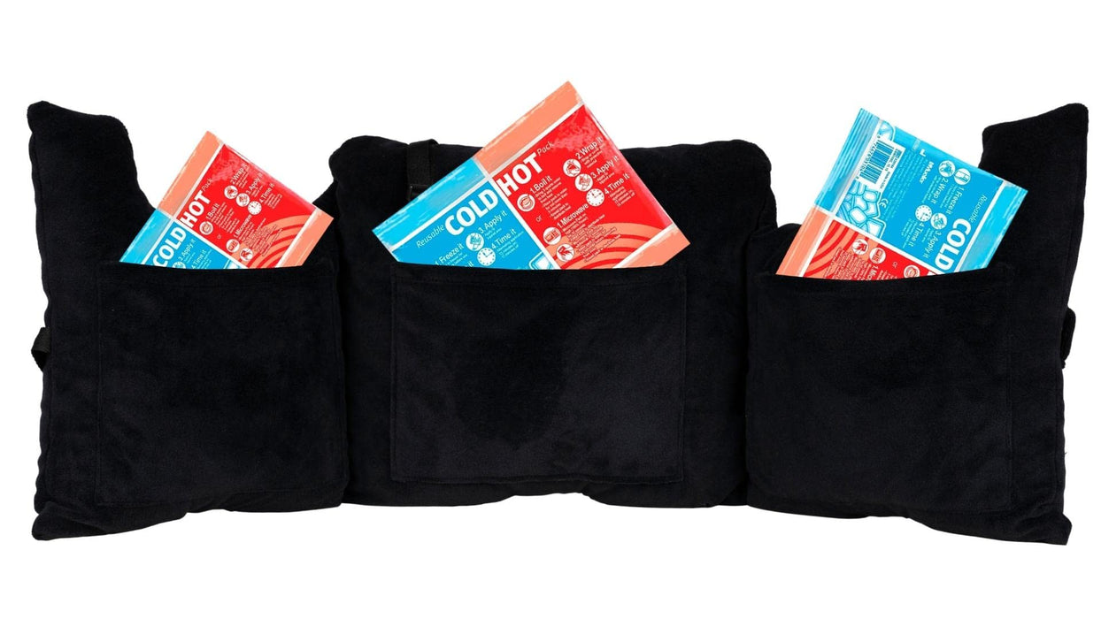 MOYOAMA Post Mastectomy Pillow - Recovery After Breast Cancer Surgery, Breast Augmentation - Lightweight Post Surgery Pillow with 4 Built-in Pockets to Support Healing - Breast Cancer Gifts for Women