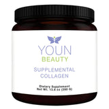 YOUN Beauty Supplemental Collagen Powder by Holistic Plastic Surgeon Dr. Anthony Youn, 30 Servings (Unflavored) – Fortigel, Fortibone & Verisol Multi-Collagen Peptides for Skin Health