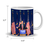 Bybykoi 2024 Trump Mug Maga Novelty Coffee Mugs Make America Great Again Coffee Mug Donald Trump Merchandise Man Face Mug Keep America Great Take America Back…