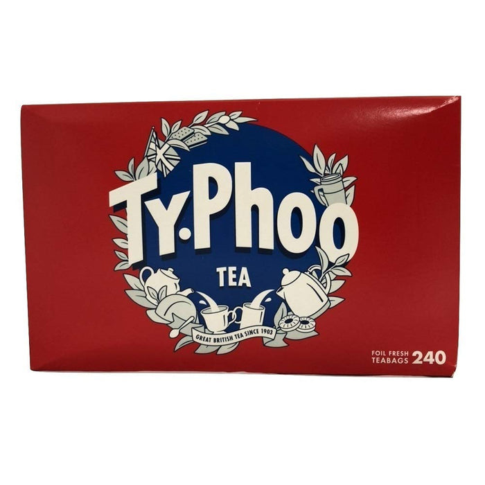 Typhoo tea bags 2pk (160Bags + 80 Bags free) -480 teabags