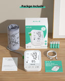 Blood Pressure Monitor for Home Use: AILE Blood Pressure Machine with Large LCD Backlit Screen - Large Comfort Blood Pressure Cuff Arm - 8.7"-16.5" Adjustable - 2 * 99 Records - Easy to Use