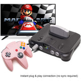 KIWITATA Classic N64 Controller, Retro N64 Wired Joystick Replacement Gamepad Controller for N64 System Video Games Console Pink