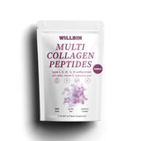 Willbin Multi Collagen Peptides Powder for Women & Men, Non GMO Hydrolyzed Collagen Powder - Type I, II, III, V, X with Biotin, Original Flavor, 2 Pounds, 80 Servings
