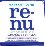 LOT OF 3 Bausch & Lomb ReNu Multi-Purpose Adv Formula Solution 2 oz