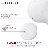 Joico Color Therapy Shampoo for Color-Treated Hair - With Keratin & Argan Oil, Repairs Damage, Boosts Shine, 33.8 oz