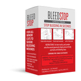 BleedStop™ First Aid Powder for Blood Clotting, Trauma Kit, Blood Thinner Patients, Camping Safety, and Survival Equipment for Moderate to Severe Bleeding Wounds or Nosebleeds 5 Pack 15g