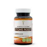Secrets of the Tribe Stone Root 60 Capsules, 1000 mg, Responsibly farmed Stone Root (Collinsonia Canadensis) Dried Root (60 Capsules)