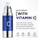 Super Vitamin C Face Serum: SGGI Facial Serum for Women Over 40 with Hyaluronic Acid - Hydrating Lifting Smooth Skin 1 fl oz