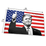 Double Sided Outdoor 3x5ft Flag Donald-Trump Very Good Home Garden Decoration Flag Durable Fade Resistant For All Weather Outdoor