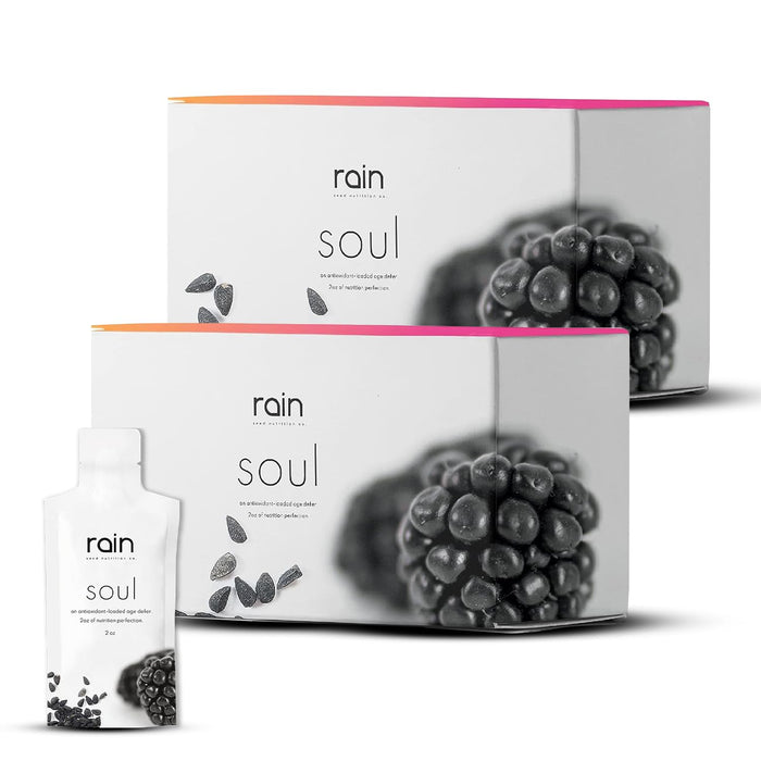 RAIN SOUL Seed-Based, Organic Antioxidant, 2 Boxes (30 pouches each)