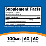 Nutricost Fisetin Capsules 100mg, 60 Capsules - Natural Polyphenol Antioxidant - Non-GMO, Gluten Free, and Vegan Friendly Supplement