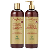 Shea Moisture Shampoo & Conditioner Set – Intensive Hydration Hair Care Formulas with Manuka Honey & Mafura Oil for Extra Dry, Damaged Hair, 24 Oz Ea