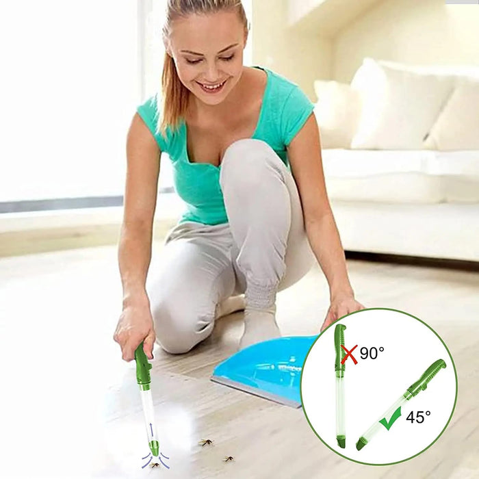 Insect, Spider, and Bug Catcher Handheld Vacuum - No Battery Needed, Rechargeable with USB Cable