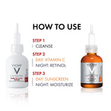 Vichy Vitamin C & Retinol Serum Duo | Anti-Aging Skin Care Set for Dark Spots, Wrinkles & Fine Lines | Skin Brightening & Firming