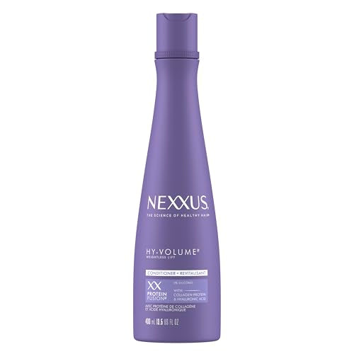Nexxus Hy-Volume Weightless Lift Conditioner For Flat & Limp Hair Protein Fusion with Collagen Protein & Hyaluronic Acid for 48 Hours of Volume 13.5 Fl Oz