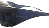 SOLAR SHIELD Fits-Over SS Polycarbonate II Smoke Sunglasses