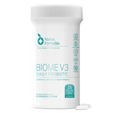 Native Formulas Biome V3 Probiotic, Prebiotic, & Fulvic Minerals Supplements - 35 Billion CFU - 6 Strains - 60 Vegan Capsules - Women & Men - FODMAP Friendly - Supports Digestive, Immune & Gut Health