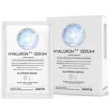 #OOTD Triple Hyaluron Hydrating Mask for Dry and Sensitive Skin, Anti Aging, Tightening and Moisturizing, Korean Vegan Beauty, Hyaluronic Acid, Caffeine, Vitamin C 10EA