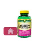 Spring Valley - Collagen + C, 2,500 mg Bioactive Collagen, 90 Count + STS Sticker.