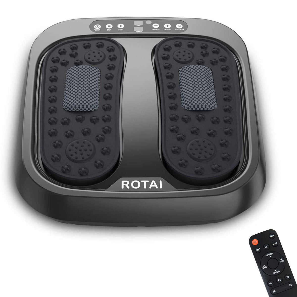 ROTAI Foot Massager Machine with Remote, Multi Relaxations and Pain Re