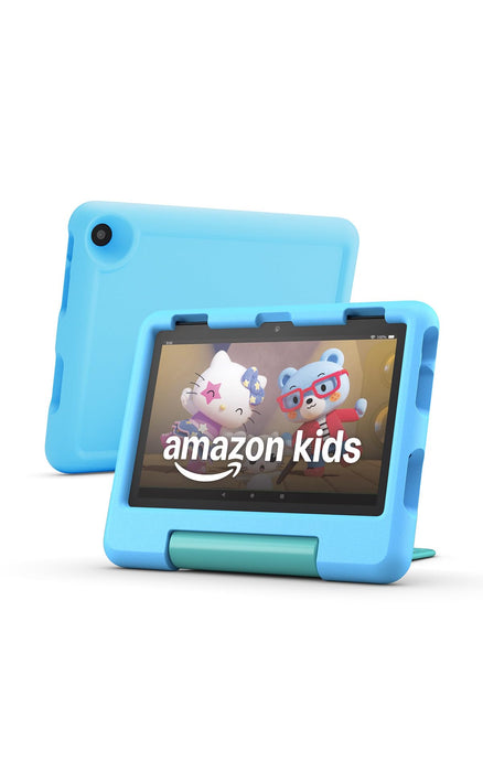 Amazon Fire HD 8 Kids tablet, ages 3-7 | 4GB memory, includes ad-free and exclusive content, parental controls and 13-hr battery, 64GB, Blue