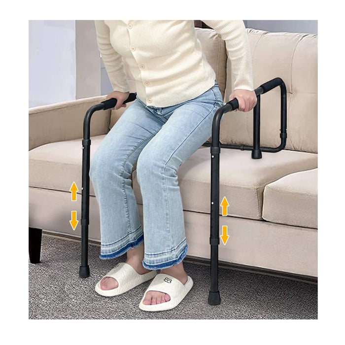 Mybow Couch Stand Assist, Chair Assist for Elderly Sit to Stand, Grab Bar Standing Aids for Seniors, Couch Cane Stand Up Assistance Handle, Chair Lift Assist Devices, Daily Living Mobility Aid