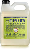 MRS. MEYER'S CLEAN DAY Liquid Hand Soap Refill Scent Variety Pack (Lemon Verbena + Lavender + Basil)