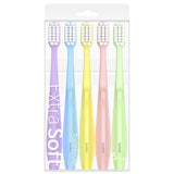 SUREE Extra Soft Toothbrush for Sensitive Teeth and Gums (5 Pack), Ultra Soft Toothbrush with 10000 Micro Nano Bristles for Adults and Elderly