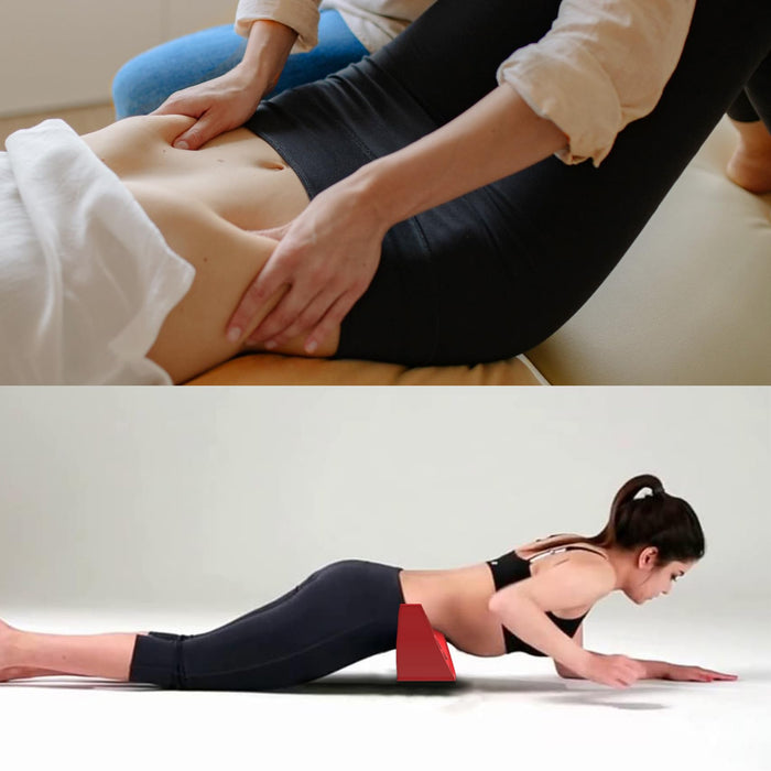 TURQEZRA Hip Lever Release Tight Hip Flexors Deep Massage Strained Iliacus Psoas Iliopsoas Lower Abdomen - Pain Relief in SI Joint and Lower Back