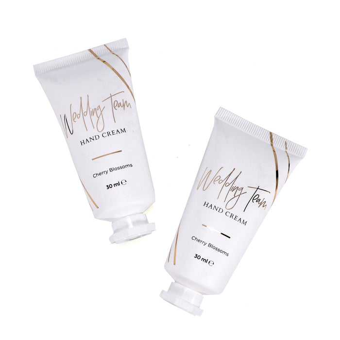 Pop Fizz Designs Wedding Team Hand Cream | Bridesmaids Proposal Gifts | Will You Be My Bridesmaid? | Bridal Shower Favors | Marble| 6 Pack