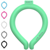 Neck Cooling Tube, Wearable Cooling Neck Wrap for Summer, Reusable 18℃/64℉ Ice Ring Neck Cooler for Heat Outdoor Sports, Outdoor Workers (Green)