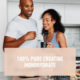 Isopure Unflavored Creatine Monohydrate Powder, Zero Added Ingredients, No Calories, 5g Creatine Monohydrate per scoop, 100 Servings, 500g