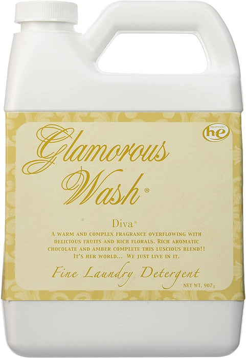 Tyler Glam Wash Laundry Detergent, Diva 907g, Liquid, 32 FL Oz (0.95L) HE Safe