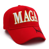 Rivanoer Trump Hat MAGA Hat Trump Merchandise Make America Great Again hat Trump 2024 Embroidered Adjustable Baseball Cap