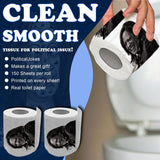 Pesky Patriot Kamala Harris Toilet Roll | Vice President Harris Funny Political Satire Gag Gift For Democrats and Republicans | 2-Pack of TP