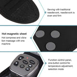 Heated Wristband, Multi-Function Hand Joint Vibration Massage Wristband Wrist Heating Massager, Both Right and Left Hands Can be Used