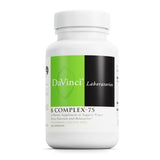 DAVINCI Labs B Complex-75 - Supports Relaxation and Proper Nerve Function* - Dietary Supplement with Niacin, Vitamin B6, B12, Biotin, Choline and More - Vegetarian - Gluten-Free - 60 Capsules