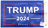 Trump 2024 Blue Premium Quality Heavy Duty Fade Resistant 12x18 12"x18" Double Sided Rough Tex Knit Nylon Boat Flag Banner Grommets