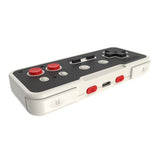 Retro-Bit Origin 8 2.4 GHz Wireless Controller – for Original NES, PC/Windows, MacOS, USB Devices, Nintendo Switch Online - Classic Grey