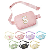 YOOLIFE Birthday Gifts for Women - 30th 40th 50th 60th 70th Birthday Gifts for Mom Daughter Her Freind Sister Girlfriend, Personalized Gifts Christmas Gifts, Initial Belt Bag Crossbody Bags, Pink S